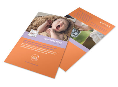 Baby Photography Flyer Template 3 preview
