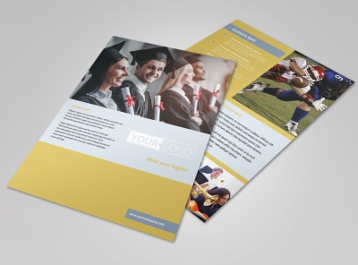 School Event Flyer Template preview