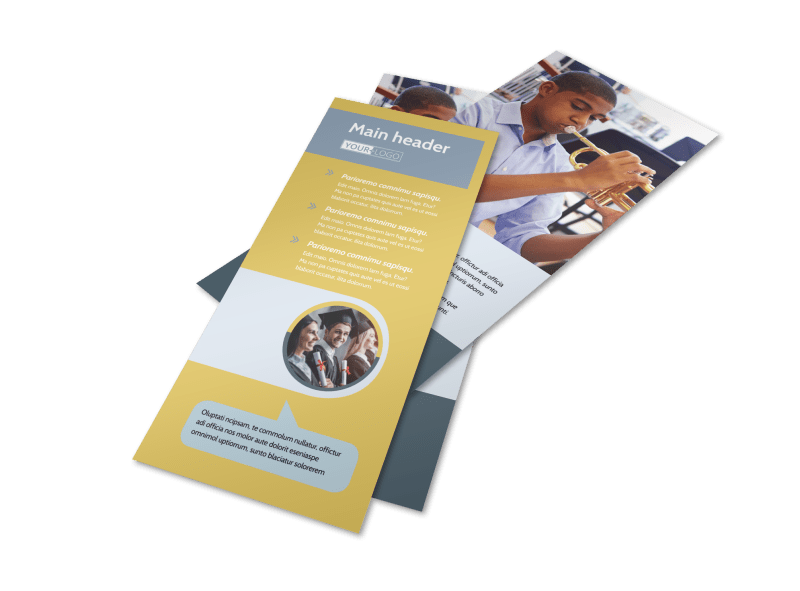School Event Flyer Template 2