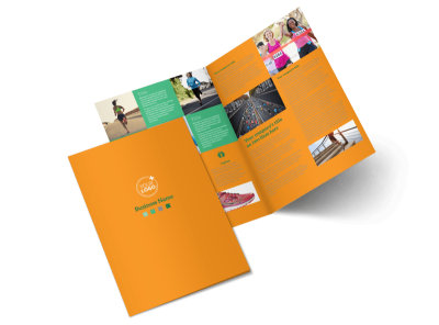 Your Next Running Club Bi-Fold Brochure Template 2 preview