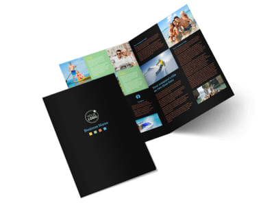 Travel Adventure Activities Bi-Fold Brochure Template 2 preview
