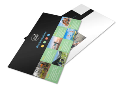Travel Adventure Activities Postcard Template 2 preview