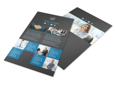 Portfolio Management Firm Flyer Template 3 preview