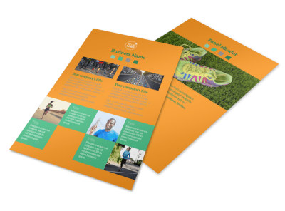 Your Next Running Club Flyer Template 3 preview