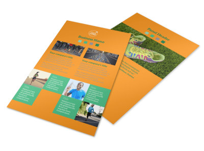 Your Next Running Club Flyer Template 3 preview