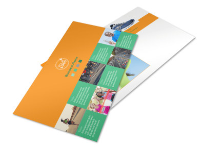 Your Next Running Club Postcard Template preview