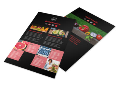 Fresh Produce Market Flyer Template 3 preview