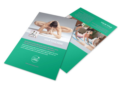 Pilates Class Flyer Template 3 preview