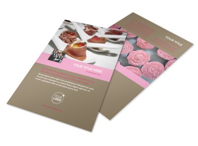 Event Catering Flyer Template 3 preview