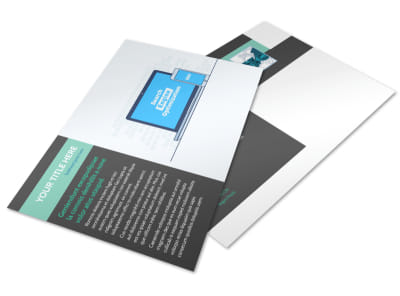 SEO Services Postcard Template preview