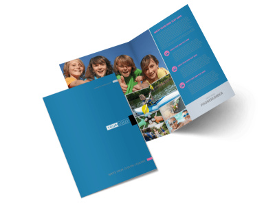 Summer Camp Bi-Fold Brochure Template 2 preview