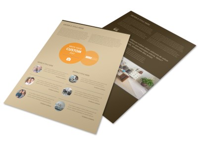 Painter & Painting Contractor Flyer Template preview