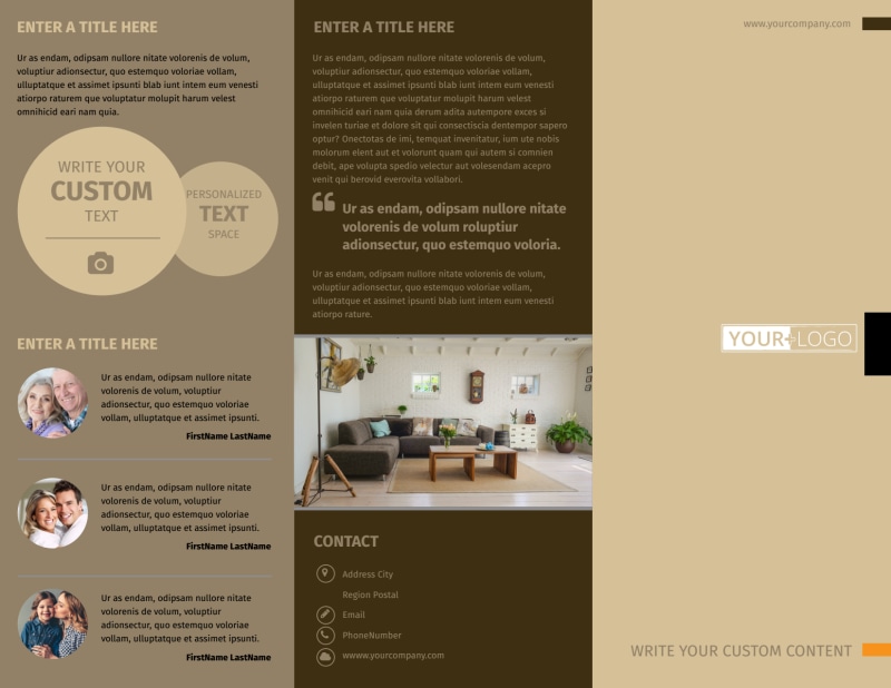 Painter & Painting Contractor Brochure Template