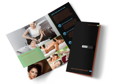 Beauty & Hair Salon Brochure Template preview