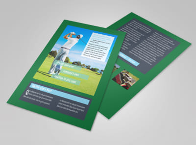 Local Golf Tournament Flyer Template 3 preview
