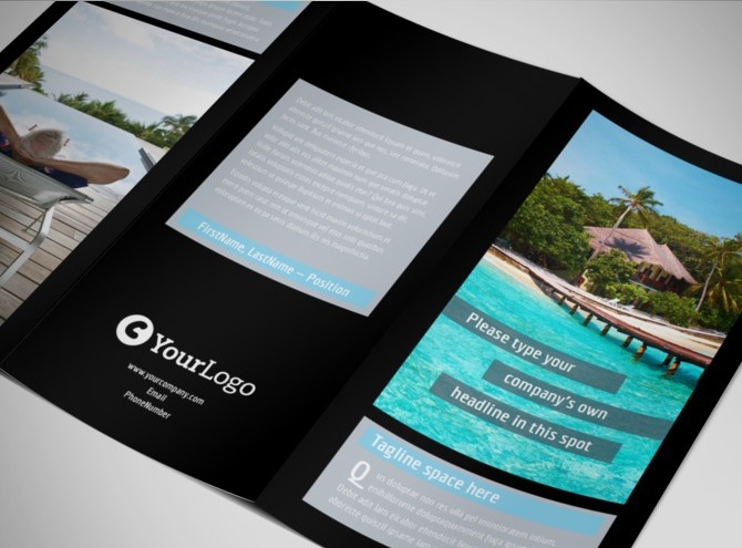 digital brochure template