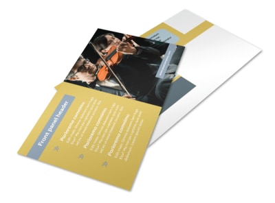 Arts Council & Education Postcard Template 2 preview