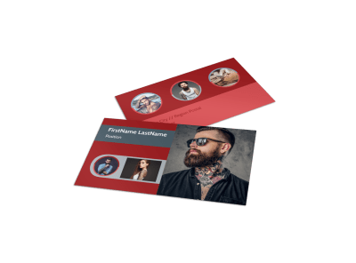 Tattoo Shop Business Card Template