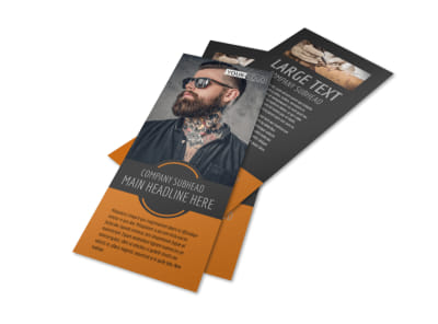 Tattoo & Body Piercing Parlor Flyer Template 2 preview