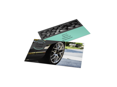Tire Store Business Card Template