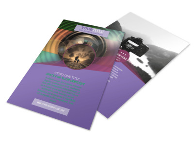 General Photography Design Flyer Template 3 preview