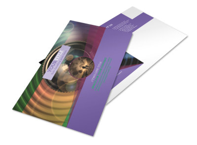 General Photography Design Postcard Template preview