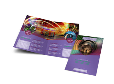 General Photography Design Bi-Fold Brochure Template preview