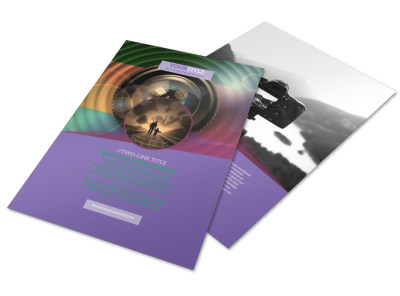 General Photography Design Flyer Template preview