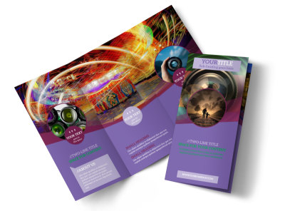General Photography Design Tri-Fold Brochure Template preview