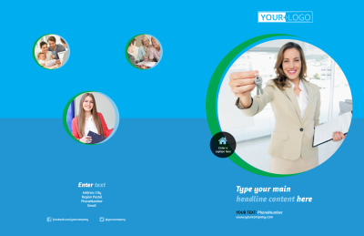 Real Estate Agent Brochure Template Preview 1