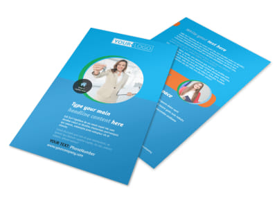 Real Estate Agent & Realtor Flyer Template 3 preview
