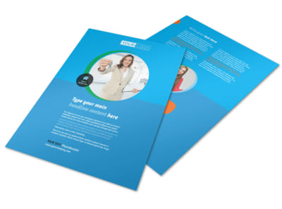 Real Estate Agent & Realtor Flyer Template preview