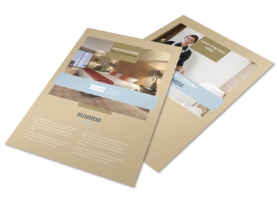 Hotels Flyer Template preview