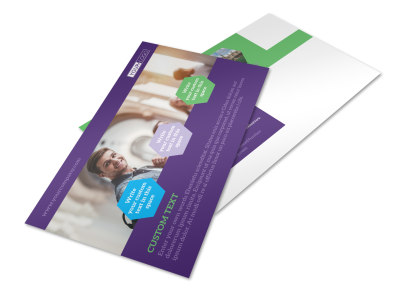 Student Accommodations Postcard Template 2 preview