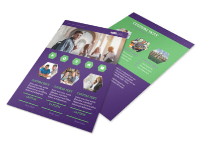 Student Accommodations Flyer Template 3 preview