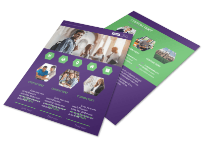 Student Accommodations Flyer Template
