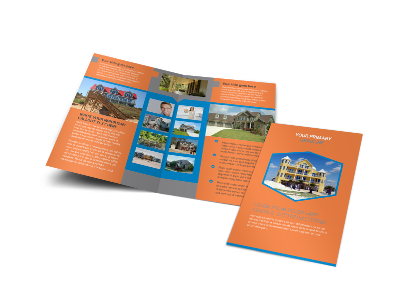 Property Management Brochure Template Preview 1