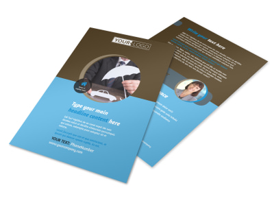 Car Insurance Company Flyer Template 3 preview