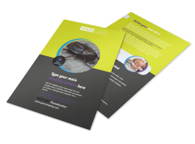 Pest Control Services Flyer Template 3 preview
