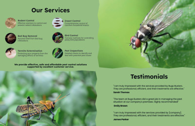 Pest Control Brochure Template Preview 2