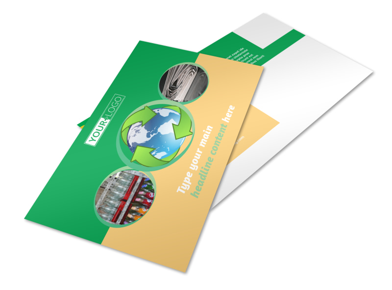 Recycling Postcard Template