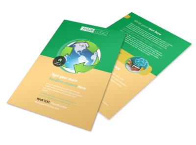 Recycling Flyer Template 3 preview