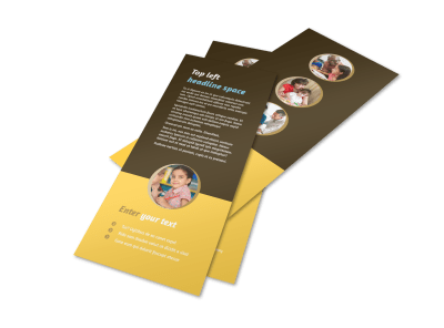 Learning Center Flyer Template 2