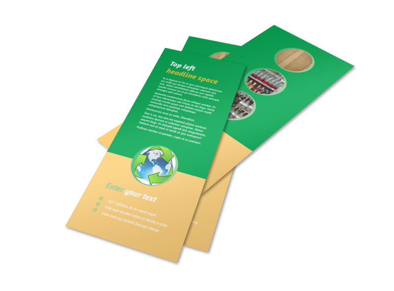 Recycling Flyer Template Preview 1