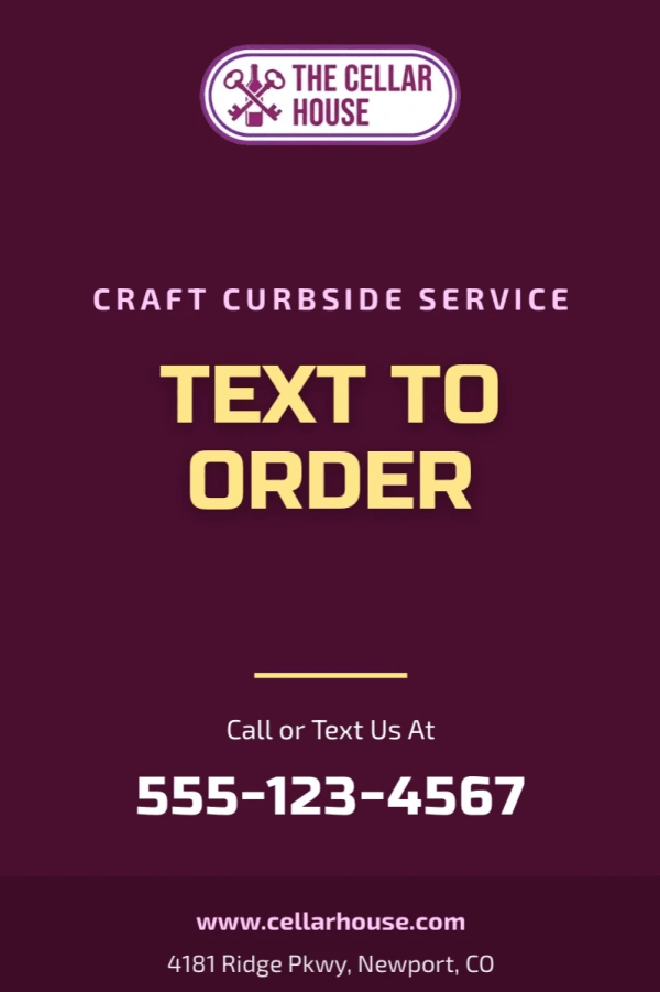 Curbside Pickup Restaurant