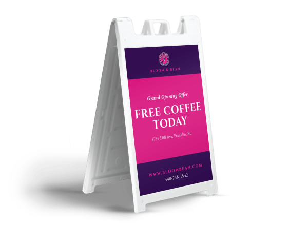 Now Open Coffee Shop