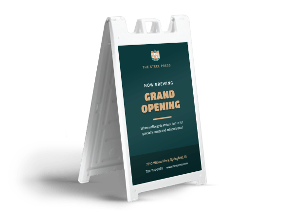 Now Open Coffee Shop
