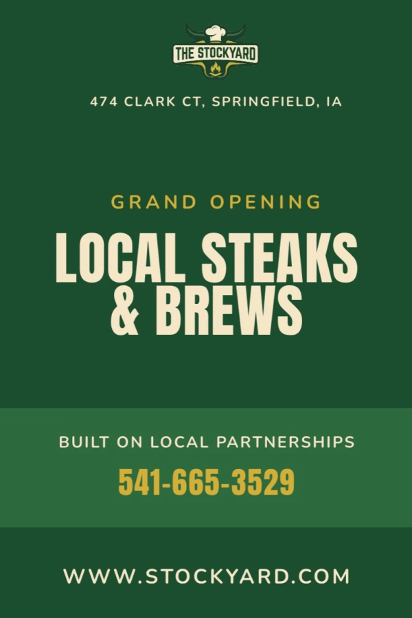 Now Open Restaurant