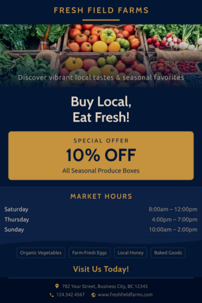 Schedule Farmers Market