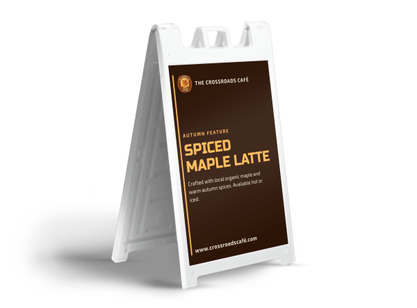 Seasonal Promotion Coffee Shop